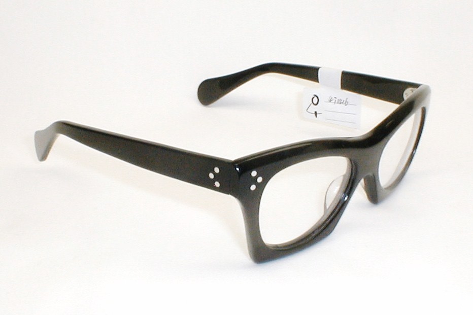 FAOSA Tampico Thick Black Eyeglasses